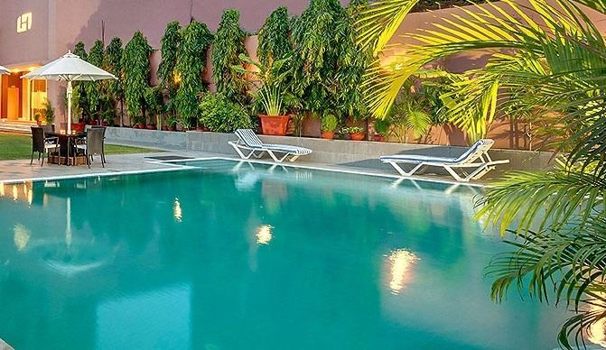 Hotel Hindusthan International, Váránasí Exteriér fotografie